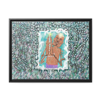 Empowered By the Pearls of Wisdom  (Matte Canvas, Black Frame)