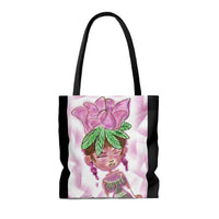 Flower Girl Tote Bag