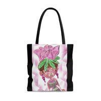 Flower Girl Tote Bag